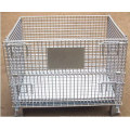 Wire Mesh Container with Galvanized Steel Cage